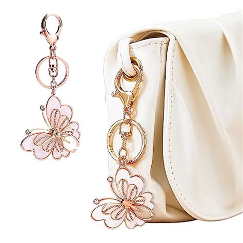 Fapiwen Butterfly Keychain, Cute Key Chain, 1 Set Butterfly Gift, Key ...