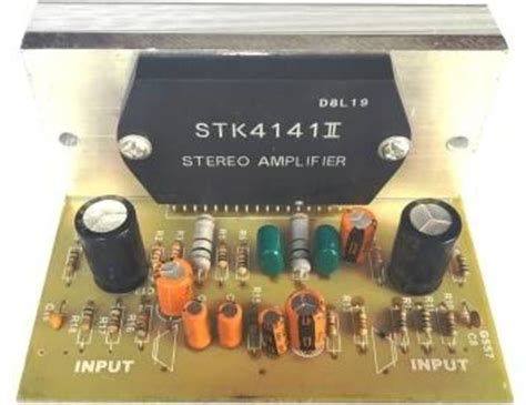 Creative Tech STK4141 Amplifier Kit without Bass Treble Board, 500 W ...