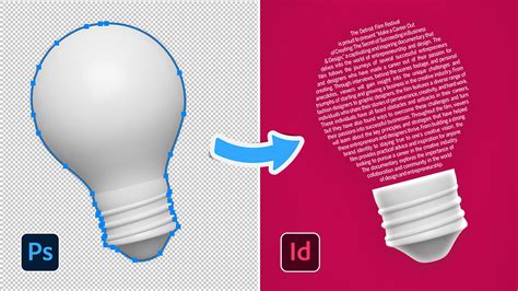 Image result for Make Text On Object InDesign
