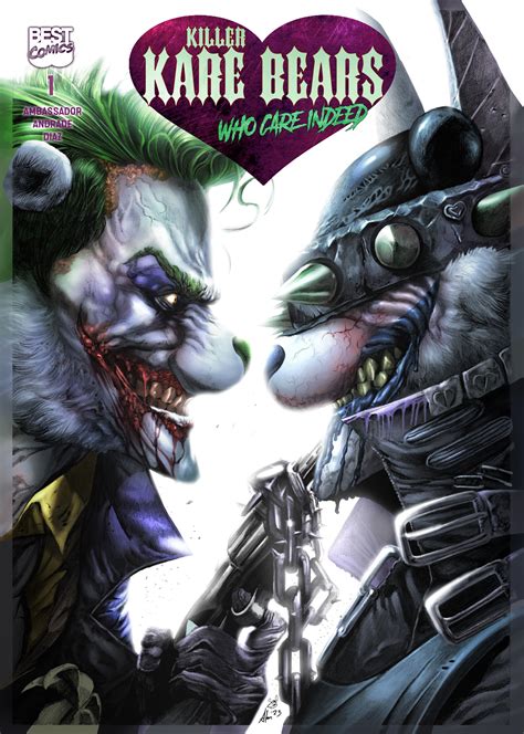 ArtStation - Killer Kare Bears The Bear Who Laughs Homage Digital Coloring