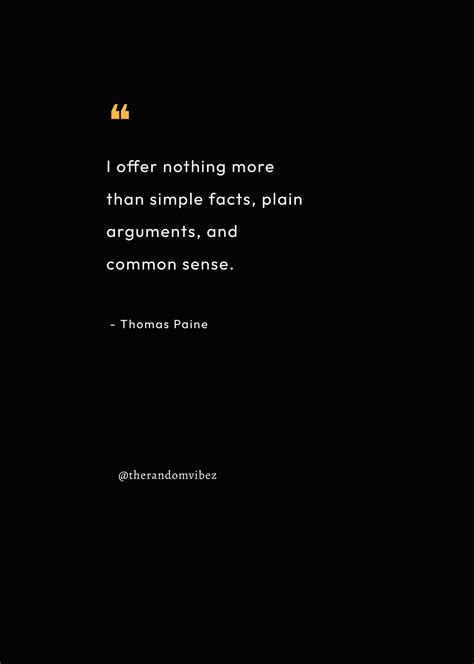 Thomas Paine Quotations