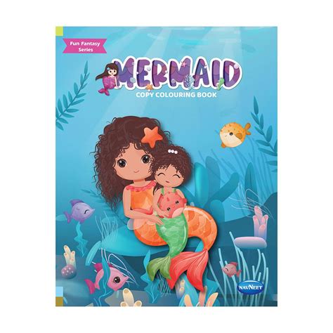 Mermaid Copy Colouring Book – Pustak City