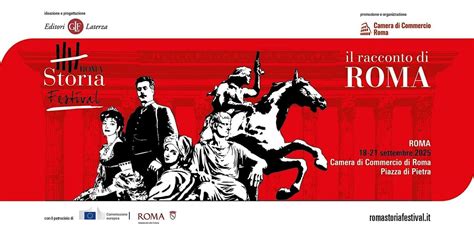 ROMA STORIA FESTIVAL 2025 (18 - 21 settembre) - Il Racconto di Roma ...