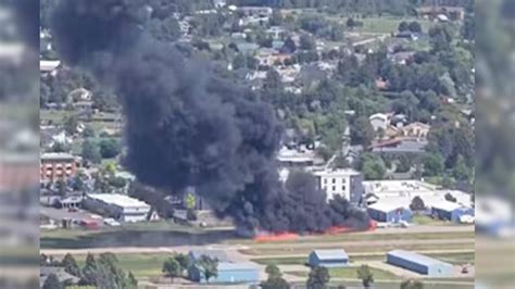 Plane Crashes At Kalispell City Airport In Montana: আমেরিকার মন্টানায় ...