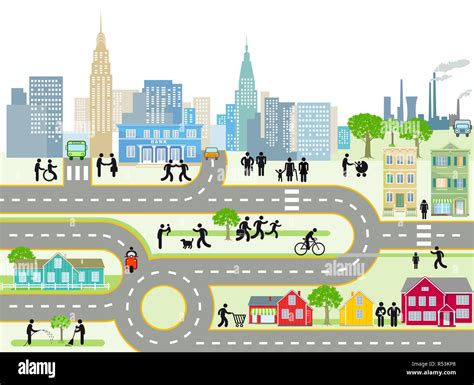 City with People 的图像结果