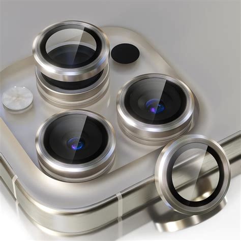 Lensarmor® Compatible With Natural Titanium Iphone 16 Pro Camera Lens ...