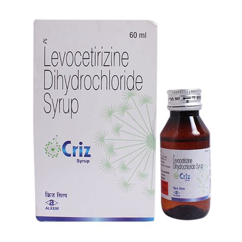 Criz 2.5 mg Syrup 60 ml Price, Uses, Side Effects, Composition - Apollo ...