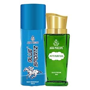 Buy John Phillips Men & Women ATTARFUL & BLUE SPORTZ DEO | Long Lasting ...