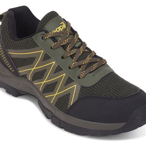 Buy Leap7x Olive Green Trekking Shoes For Men MOUNTAIN2E