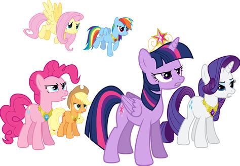 Mlp Mane 6 Vector
