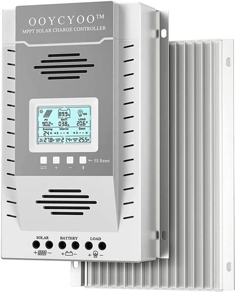 First Solar 100A Solar MPPT Charge Controller with LCD Display India | Ubuy