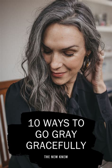 Growing out gray hair 10 ways to go gray – Artofit