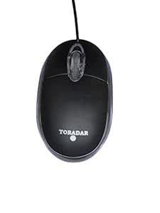 Amazon.in: Buy TORADAR Wired USB Optical Mouse, 3-Button, 1200 DPI ...