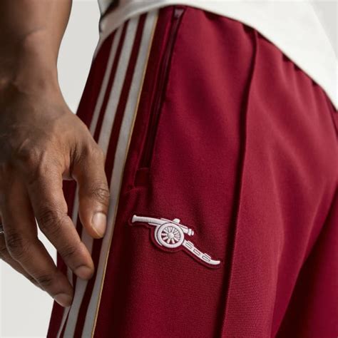 adidas Arsenal Terrace Icons Track Pants - Burgundy | Free Shipping ...