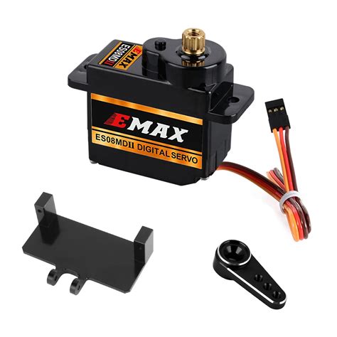 Buy RC Servo EMAX ES08MD II Mini Metal Gear 12g SCX24 Digital Servo ...