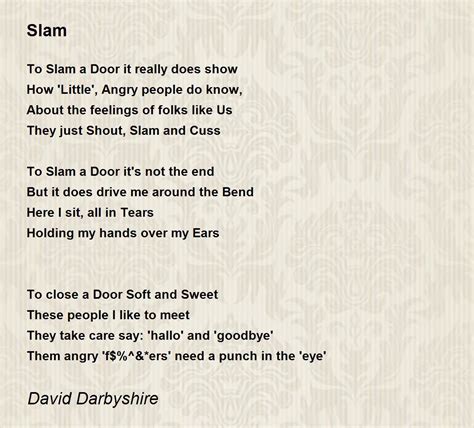 Slam Poetry Examples
