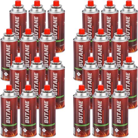 National Standard 8 oz Butane Fuel Canisters for Camping Stoves, UL ...