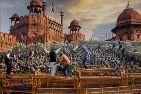 Delhi's Red Fort temporarily closed amid farmers' protest THE NEW ...