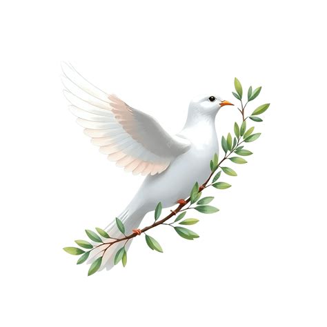 Dove With Olive Branch, Dove, Olive Branch, Peace Symbol PNG ...