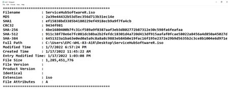 MD5 File Format 的图像结果