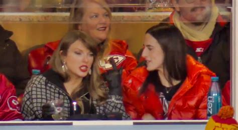 VIDEO: Cameras Caught Taylor Swift & Caitlin Clark Sharing Special ...