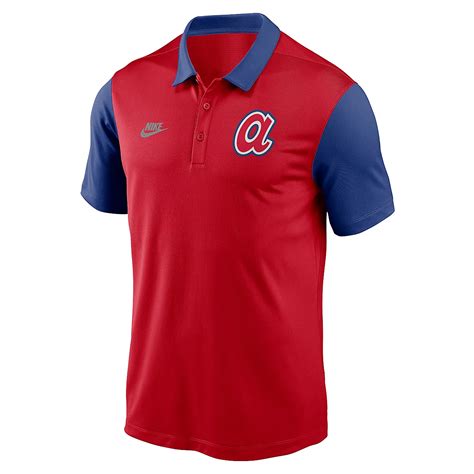 Nike Atlanta Braves Franchise Cooperstown Collection Polo | Academy