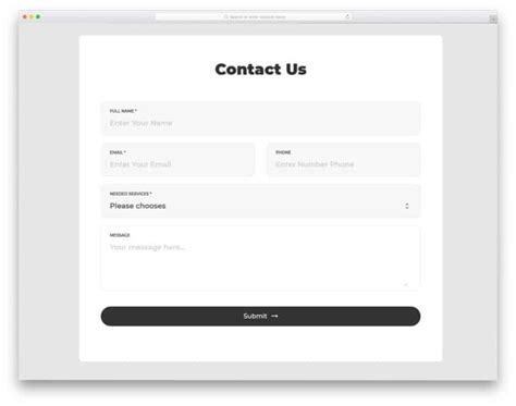Image result for HTML Form Design Examples with Code
