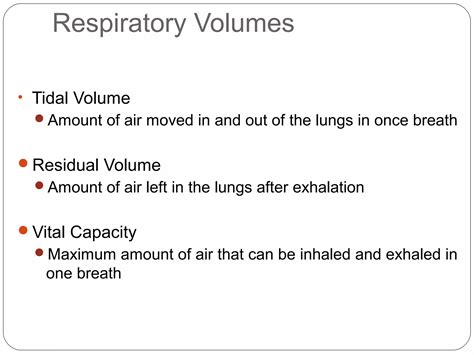 Structure and function of the lungs | PPT