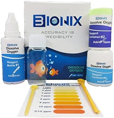 BIONIX Dissolve Oxygen Test Kit (100 Test) : Amazon.in: Pet Supplies