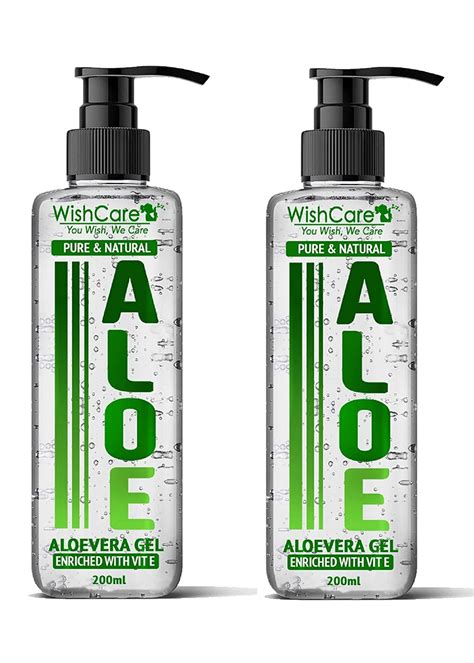 Get Pure & Natural Aloe Vera Gel - Set of 2 (200ml each) at ₹ 798 | LBB ...