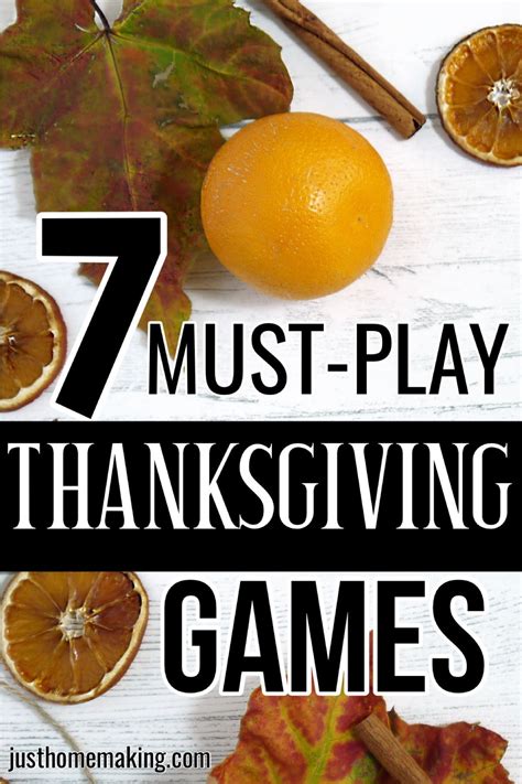 7 Must-Play Thanksgiving Games for Family Fun