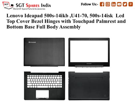 Lenovo Ideapad 500s-14ikb ,U41-70, 500s-14isk Laptop Lcd Top Cover Bez ...