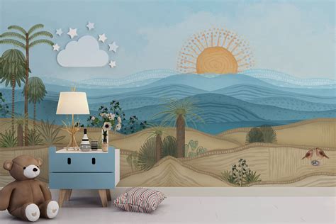 Oasis Echo Tropical Wallpaper – House Of Ikari