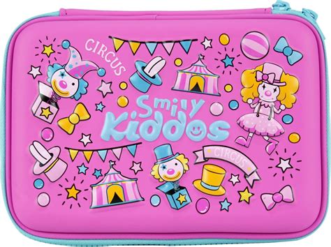 Smily Single Compartment Pencil Case Pink Stylish Cute Large Capacity ...