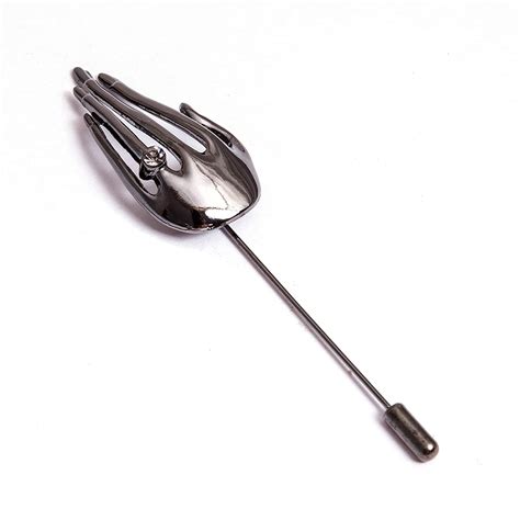 Buy VIBHAVARI Men's Brooch/Lapel Pin (Gold) - Set of 6 at Amazon.in