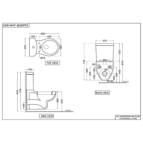 Jaquar Continental Bowl With Cistern For Extended Wall Hung Wc (CNS-WHT ...