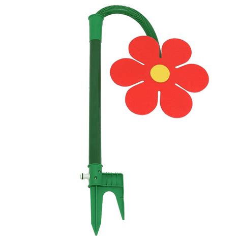 StlyGar Crazy Daisy Sprinkler - 360° Rotating Dancing Flower Water ...