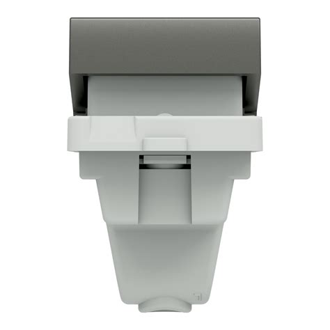 P1101_PG_N - Switch, Livia, 1-pole 1 way, 16AX, 1 module, grey ...