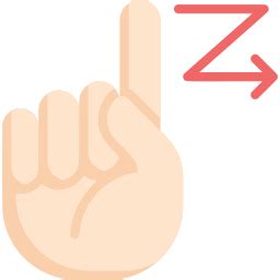 Letter z - Free gestures icons
