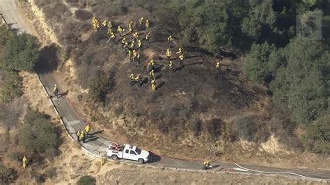 Small fire breaks out at Griffith Park in Los Angeles