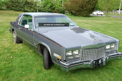 1980 Cadillac Eldorado Biarritz Coupe 2 - Door 5. 7l Rare