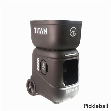 Titan Pickleball Machines – Titan Ball Machines