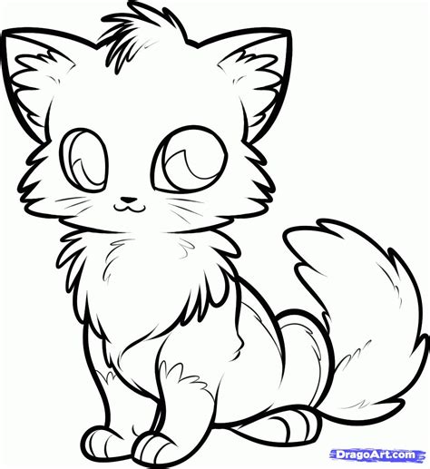 Cute Fox Coloring Pages Easy