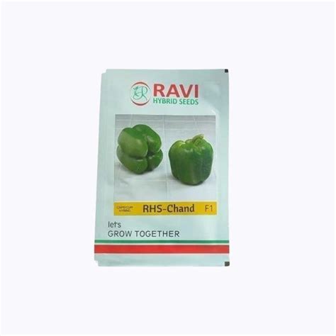 Buy Ravi Brahma F1 Hybrid Capsicum Seeds – High Yield, All Season ...