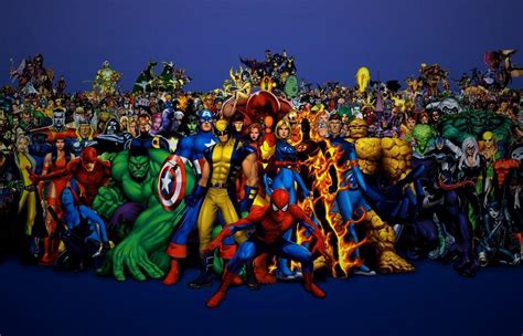 All Marvel Characters Wallpapers - Top Free All Marvel Characters ...
