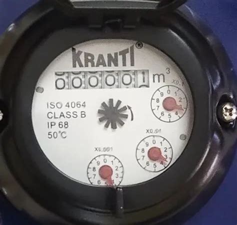Industrial Water Meters - 2" Kranti Water Flow Meter Trader - Retailer ...
