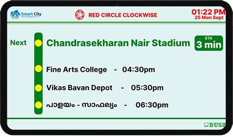 BUSZ Live Transit Time