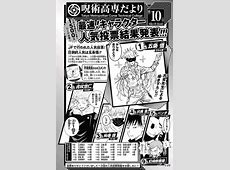 Jump Festa's Jujutsu Kaisen Character Popularity Poll  