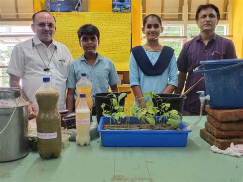 Three science works of Seth M. N. High School, Patan won the first ...