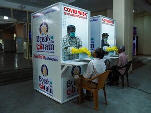coronavirus testing in india: The 'phone booths' that are making Covid ...
